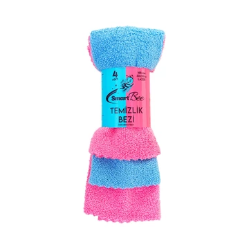 4 db-os Mikroszálas Tisztítókendő - 165 gr/m2 30 x 30 cm