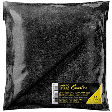 Mikroszálas autószárító törölköző - 440 gr/m2 50 x 70 cm OVERLOCK